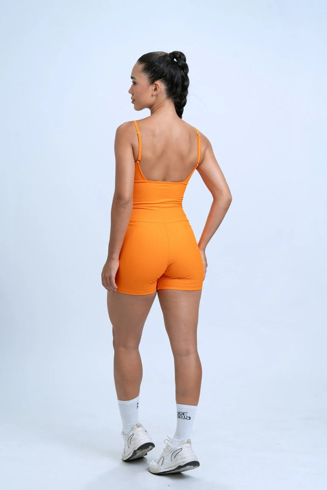 Macaquinho Fitness Mood Tangerina