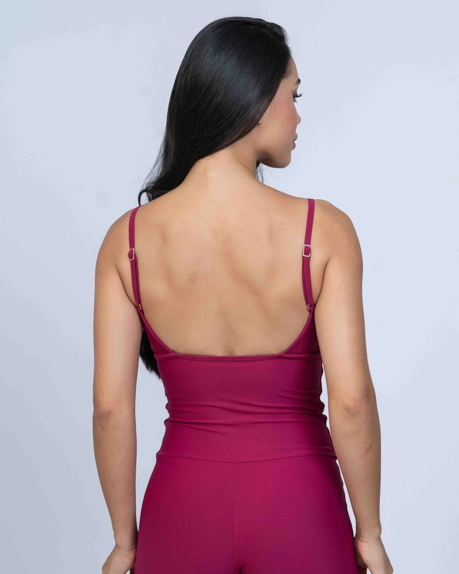 Macaquinho Fitness Mood Rouge