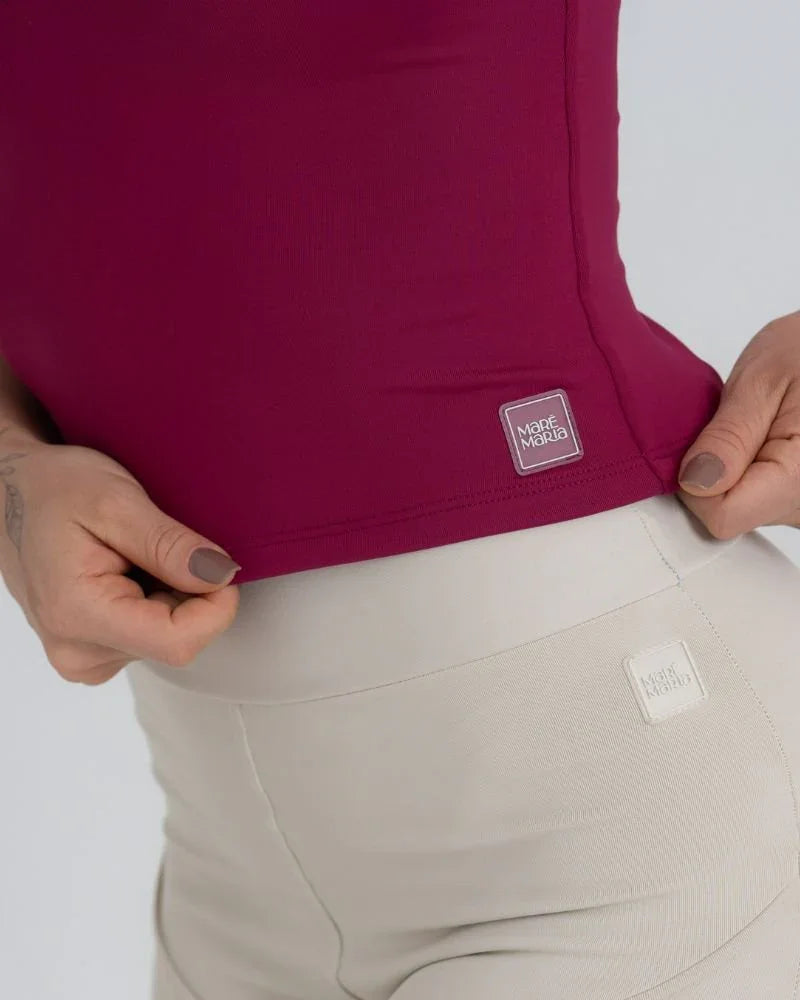 Blusa Fitness Casual Charlote Rouge compressão