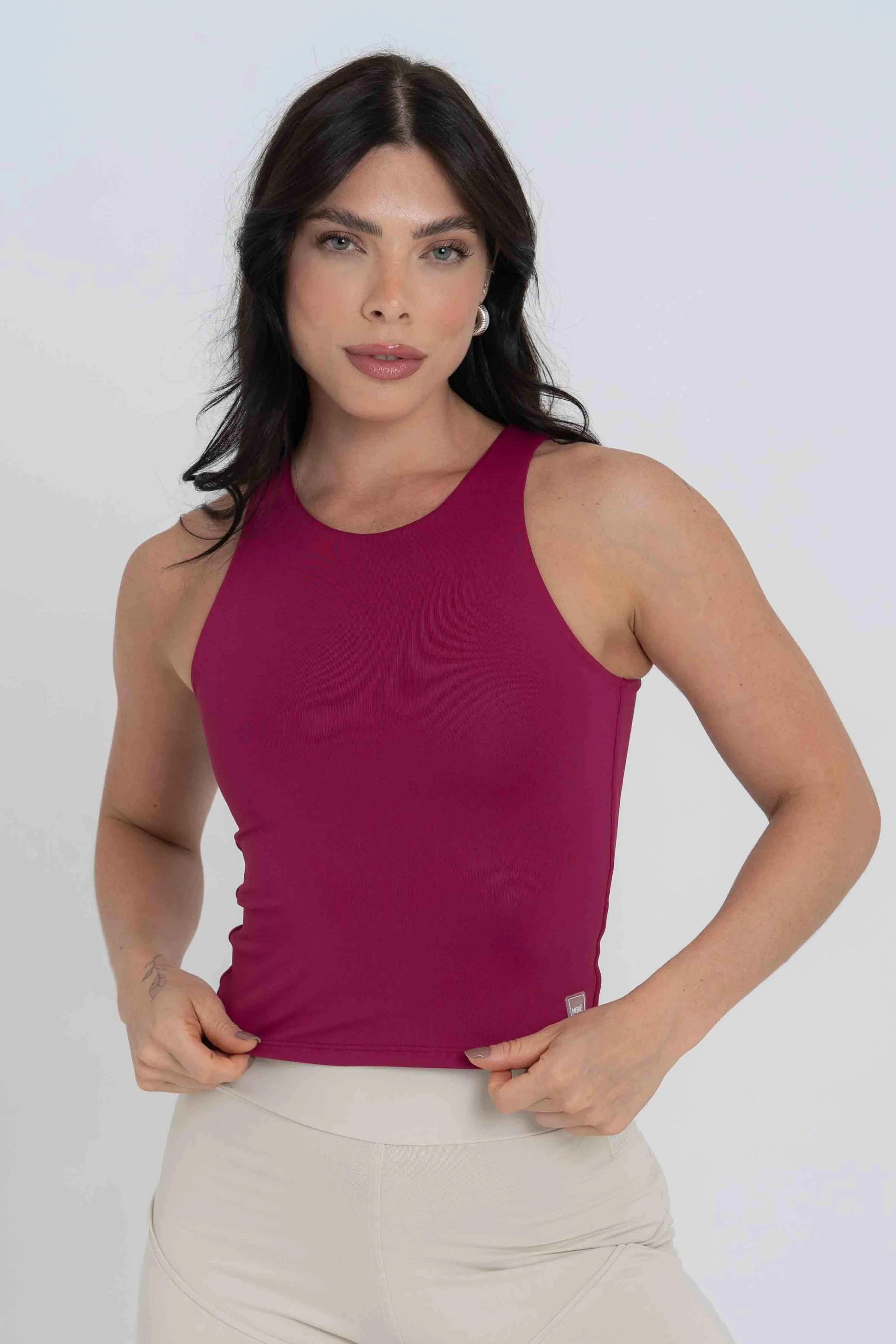 Blusa Fitness Casual Charlote Rouge compressão