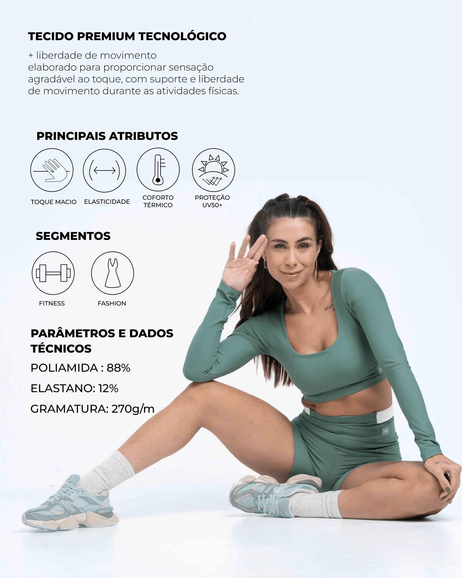 Short Fitness Bike Marrom Ébano sem costura frontal