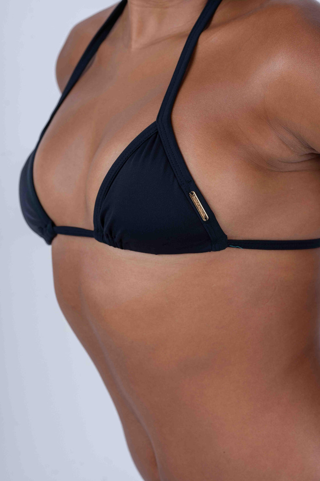 Top Cortininha de Lacinho Preto