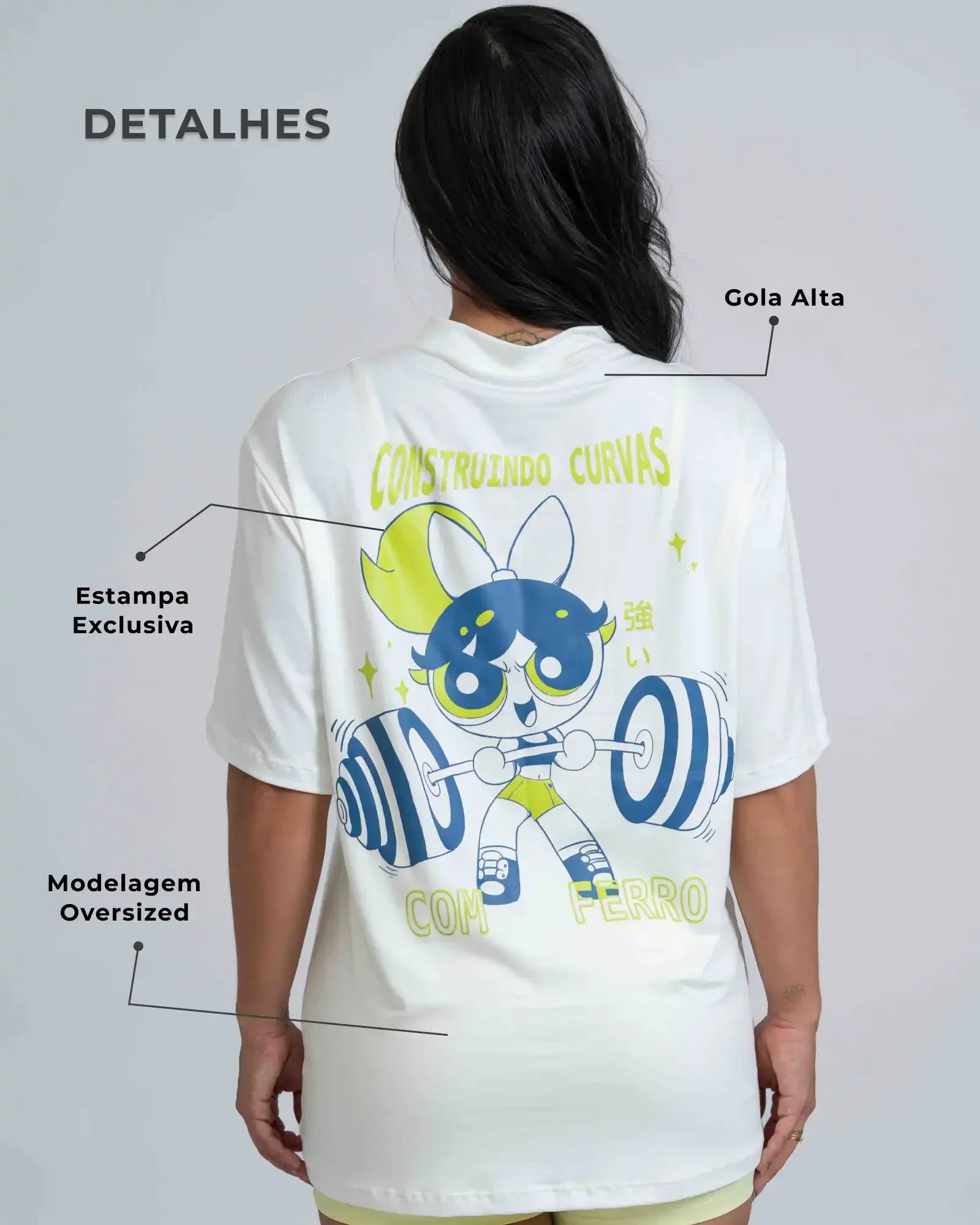 Blusão Oversized Poderosas