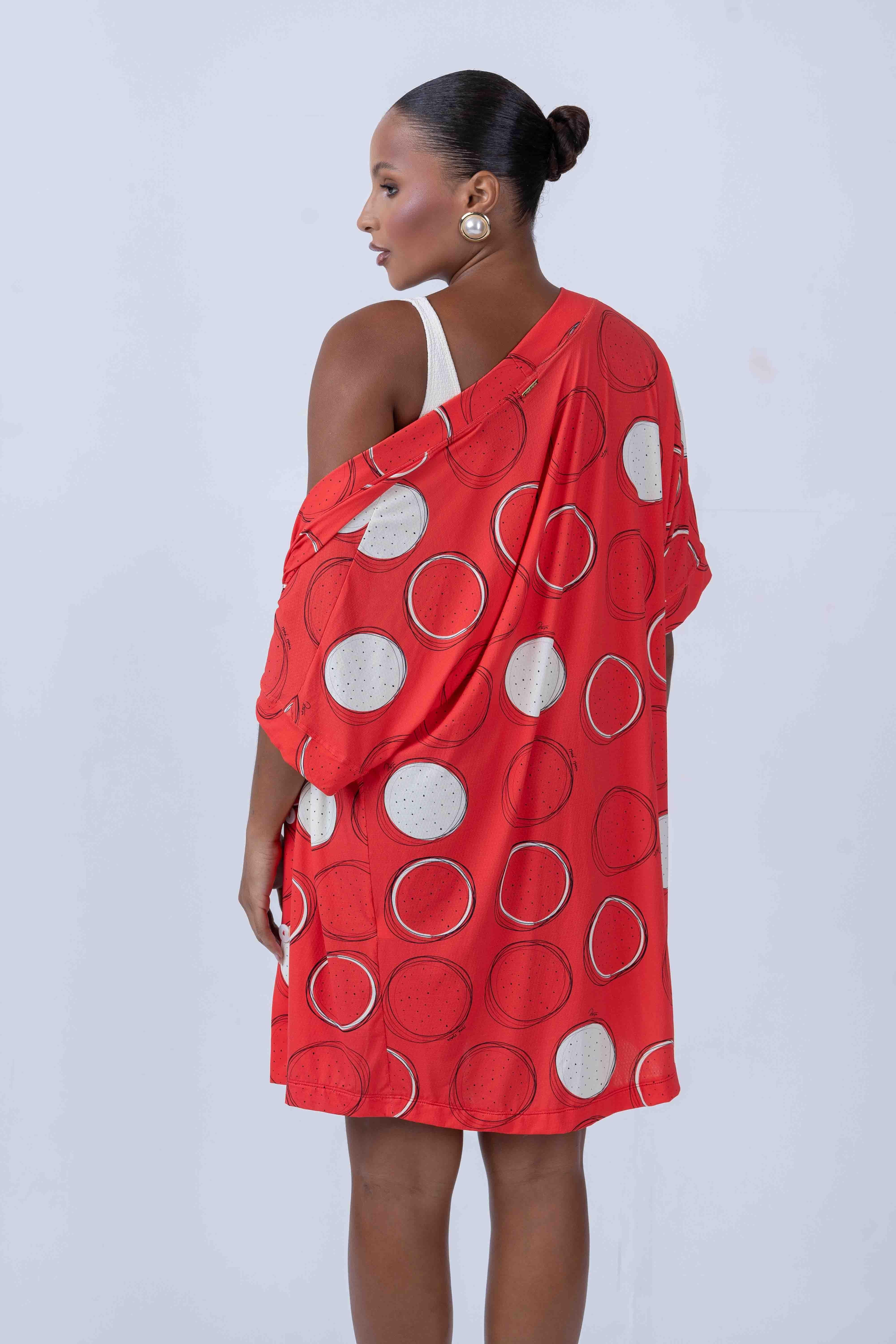 Kimono beach estampa Pitaya