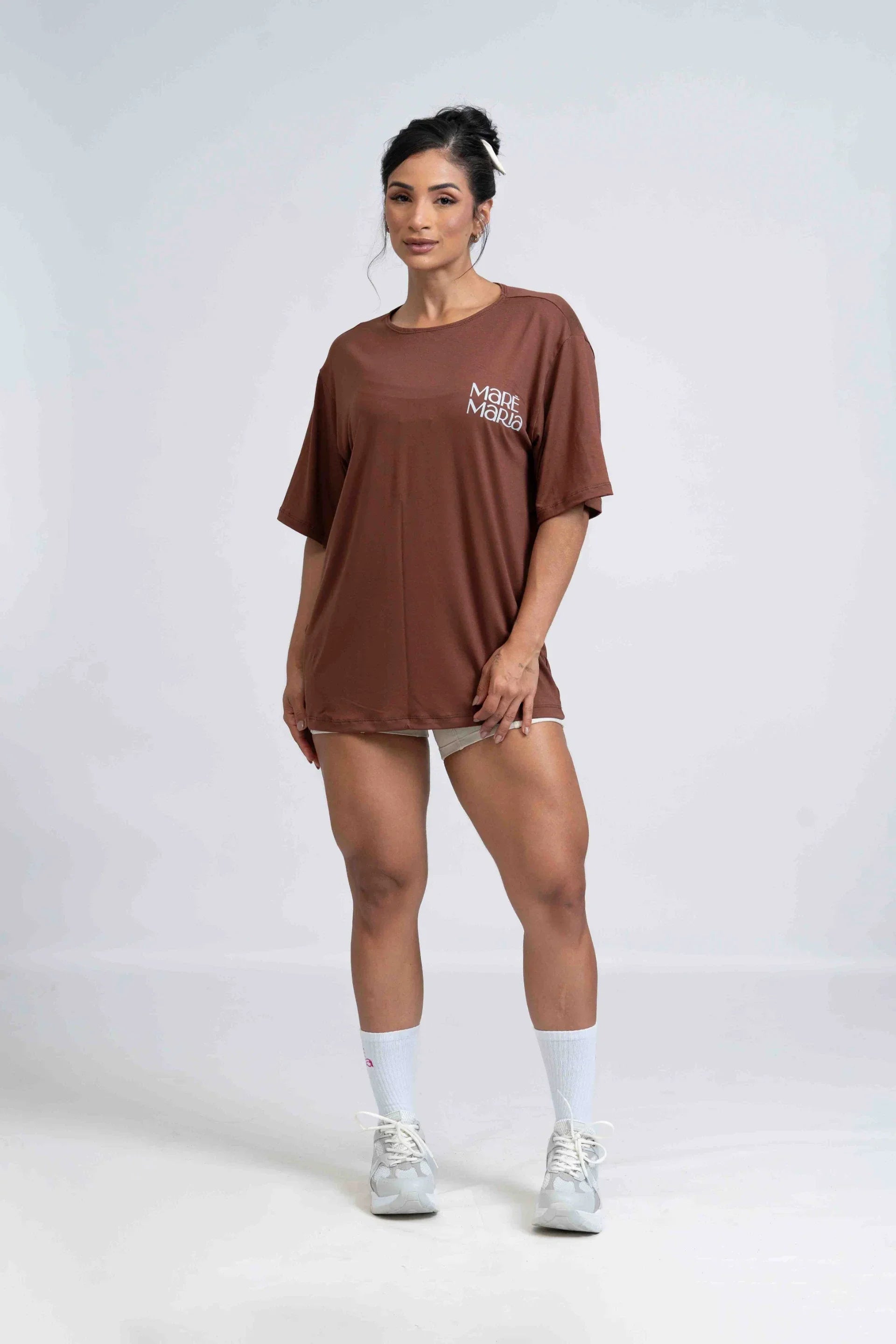 Blusão Oversized Coffee