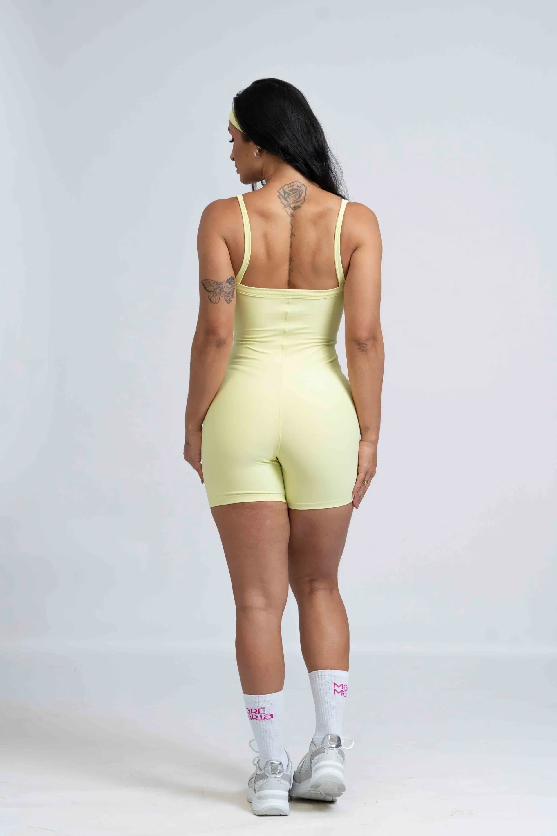 Macaquinho Fitness Flow Chá Verde com bolso